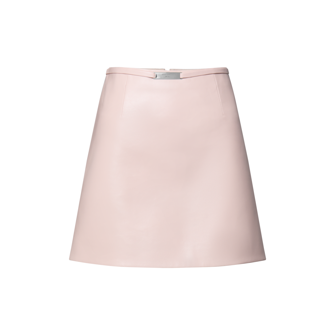 Straight Leather Mini Skirt - Women - Ready-to-Wear | LOUIS VUITTON ®